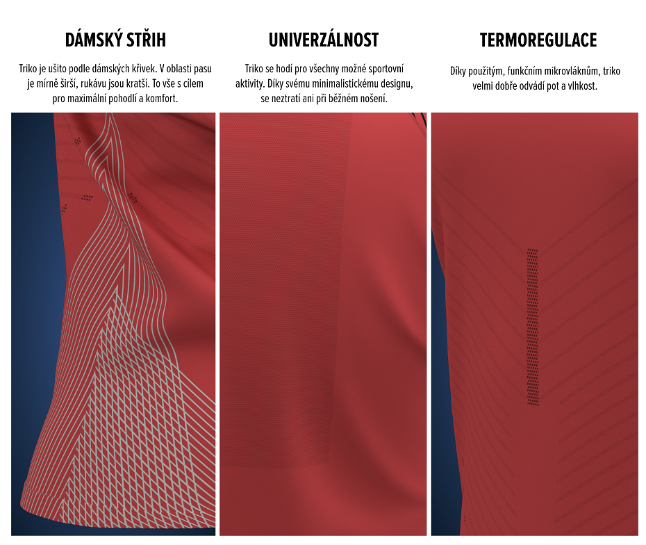 Dámské běžecké triko Compressport Performance SS Tshirt W black - dámský střih, univerzálnost, skvělá termoregulace