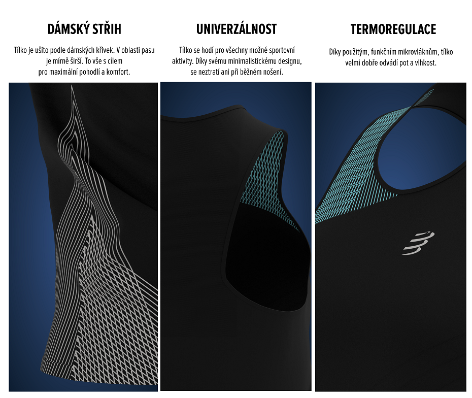 Běžecké tílko Compressport Performance Singlet W coral - dámský střih, univerzálnost, výborná termoregulace