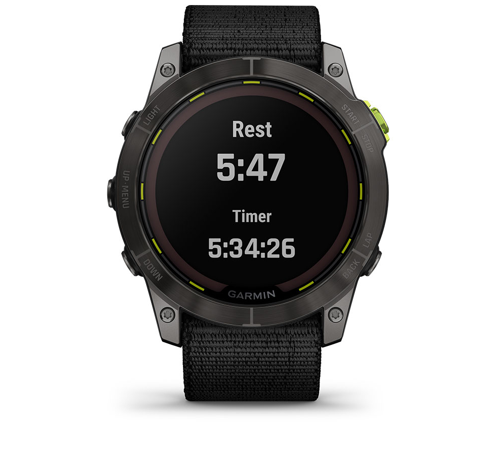 Garmin Enduro 2 – automatické stopování zastávek