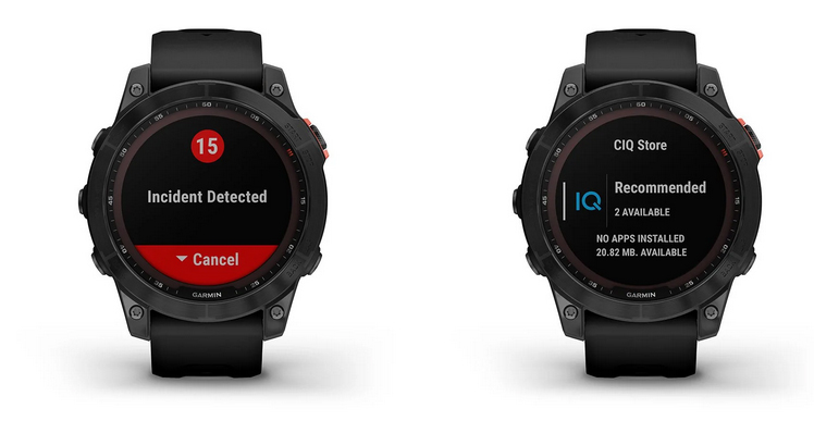Garmin fēnix 7 Pro Solar – notifikace na displeji telefonu