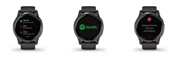 Garmin Vívoactive 4 – chytré funkce