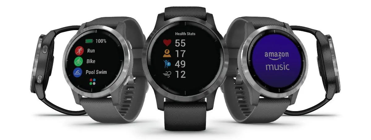 Garmin Vívoactive 4 - gray / black band – přehled funkcí